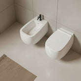 Alice Ceramica Nur wc sospeso senza brida 33120101 - Bianco lucido