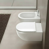 Alice Ceramica Unica 55 wc sospeso senza brida 32240101 - Bianco lucido