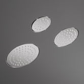 Cea Design Free Ideas set di soffioni doccia a soffitto in acciaio satinato FRE129