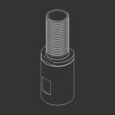 Cea Design Free Ideas raccordo per soffioni con fissaggio in battuta al controsoffitto SET15