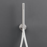 Cea Design Milo360 doccetta con supporto, flessibile bianco e presa acqua MIL90