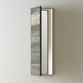 Cea Design specchio extra chiaro 90cm con fronte in marmo e illuminazione SIX81