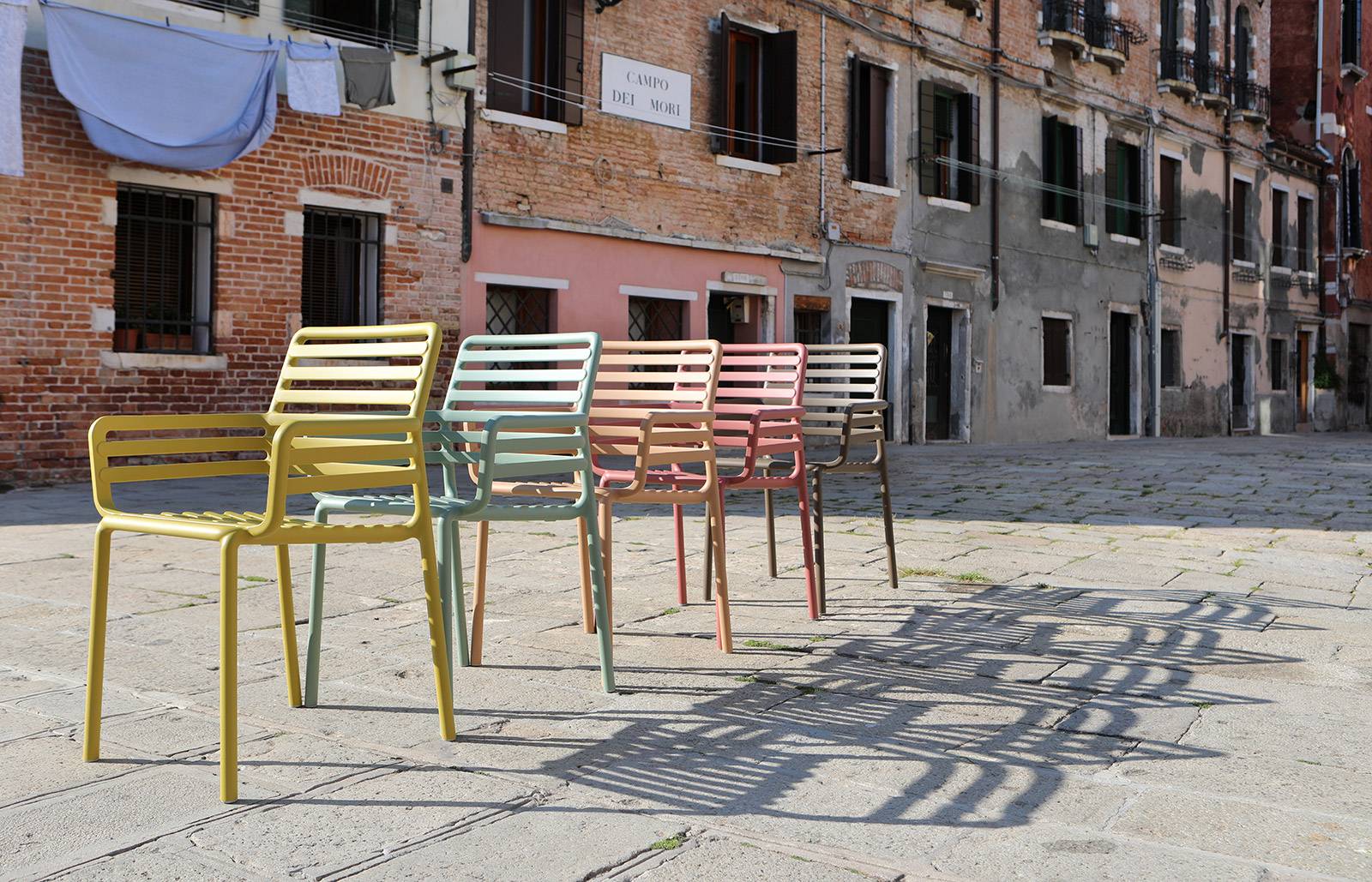 Nardi Outdoor Doga Fauteuil en différentes couleurs Made in Italy Nardi Outdoor Doga Fauteuil en différentes couleurs Made in Italy