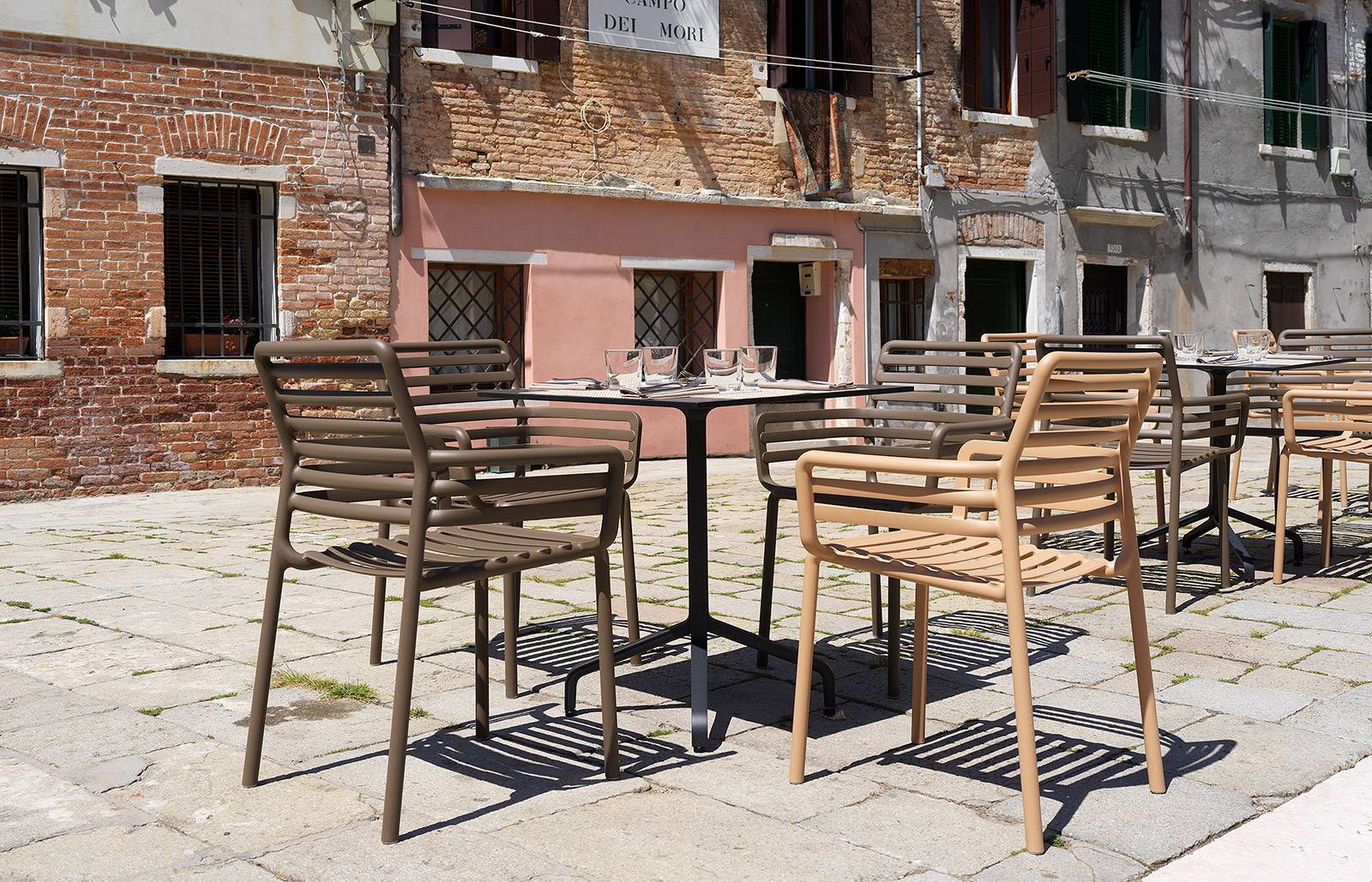 Nardi Outdoor Doga Fauteuil en différentes couleurs Made in Italy Nardi Outdoor Doga Fauteuil en différentes couleurs Made in Italy