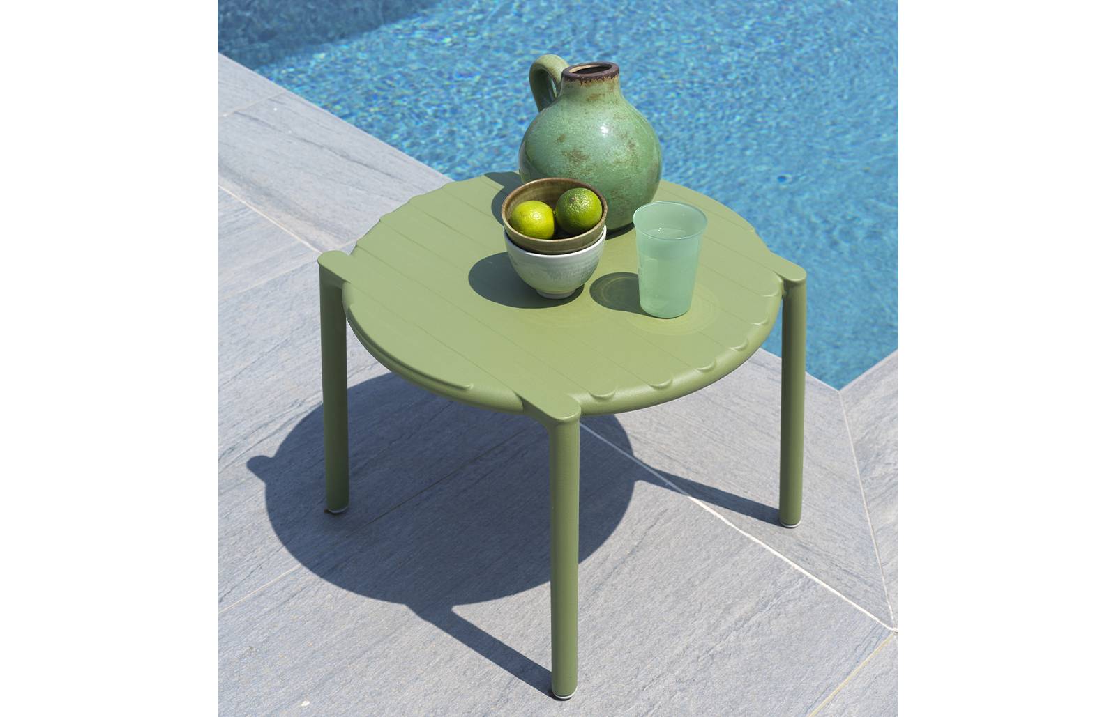 Nardi Tavolino Doga Table in vari colori Made in Italy Nardi Tavolino Doga Table in vari colori Made in Italy