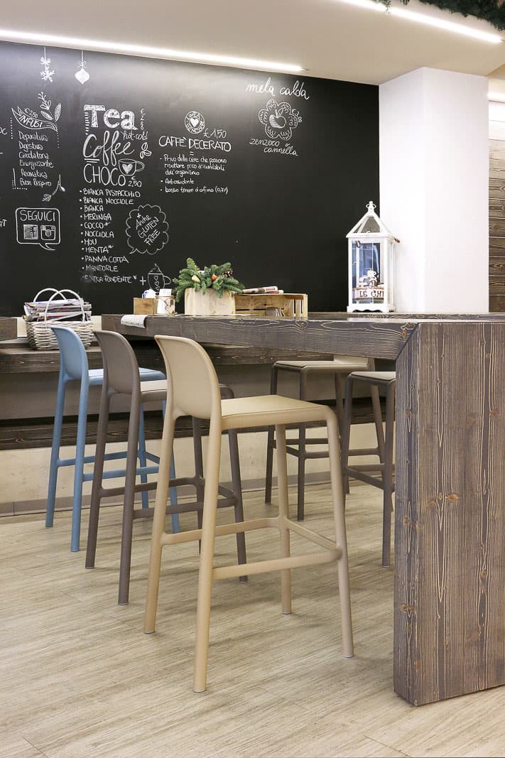 Nardi Faro Outdoor Stool in Various Colors Made in Italy Nardi Faro Outdoor Stool in Various Colors Made in Italy