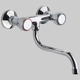 Fromac rubinetto cucina con canna a "S" girevole 1462 - cromo