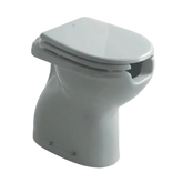 Galassia Sagittario wc disabili con scarico a terra 4019 - bianco lucido