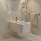 Gessi Rettangolo bidet sospeso 37575 - bianco