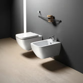 GSI CERAMICA Traccia King bidet sospeso 6921111 - Bianco lucido