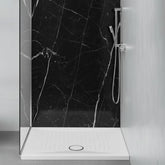 GSI CERAMICA H4.5 piatto doccia in ceramica 100x80cm 438511 -Bianco lucido