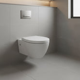 GSI CERAMICA Panorama wc sospeso 661211 - bianco lucido
