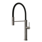 Gessi 316 Cesello rubinetto cucina semi professionale con doccetta estraibile mono getto 60014