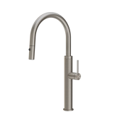 Gessi 316 Meccanica rubinetto cucina con canna girevole e doccetta estraibile doppio getto 60024