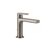 Gessi Emporio Via Manzoni rubinetto lavabo con scarico 38602-149 Finox brushed nickel