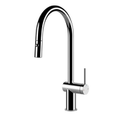 Gessi Inedito rubinetto cucina con doccetta estraibile doppio getto 60413