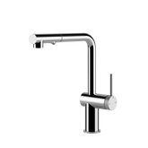 Gessi Inedito godronato rubinetto cucina con doccetta estraibile doppio getto 60478