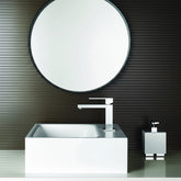 Gessi Rettangolo rubinetto lavabo con scarico 20001- 031 cromo