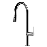 Gessi Stelo rubinetto cucina con doccetta estraibile doppio getto 60303