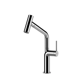 Gessi Stelo rubinetto cucina con doccetta estraibile doppio getto 60313