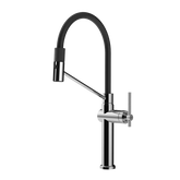 Gessi Habito rubinetto cucina semi professionale con doccetta estraibile doppio getto 60664