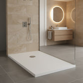 Glass Rocker piatto doccia in acrilico 120x90cm GDR074W00 - Bianco