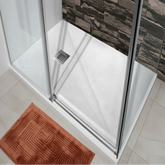 Mammoliti Grivola piatto doccia in resina Bianco