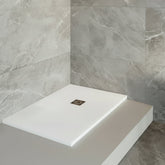 Mundilite Newest piatto doccia 120x80cm -PIZARRA BIANCO