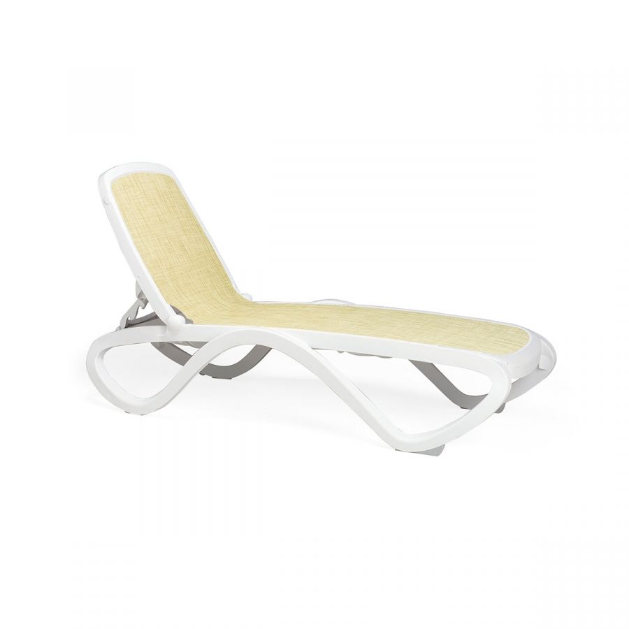 Nardi Omega Sun Lounger in Various Colors Made in Italy Nardi Omega Sun Lounger in Various Colors Made in Italy