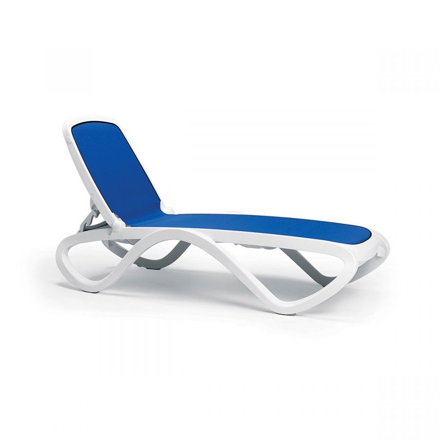 Nardi Omega Sun Lounger in Various Colors Made in Italy Nardi Omega Sun Lounger in Various Colors Made in Italy