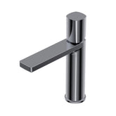 Ritmonio Haptic rubinetto lavabo con maniglia a scelta PR43AU201F31 + PR43MA001F31 -Frosted Black Chrome