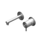 Ritmonio Diametro35 Inox rubinetto per lavabo E0BA0116SPD + E0BA115SX