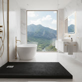 Samo StoneFit piatto doccia in mineralmarmo 120x80cm -D3082R06 Nero
