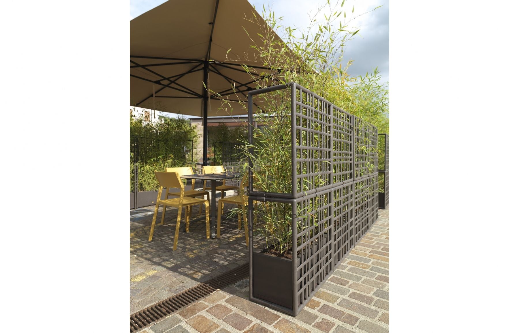 Nardi Séparateur Modulaire Sipario 3 Fabriqué en Italie Nardi Séparateur Modulaire Sipario 3 Fabriqué en Italie