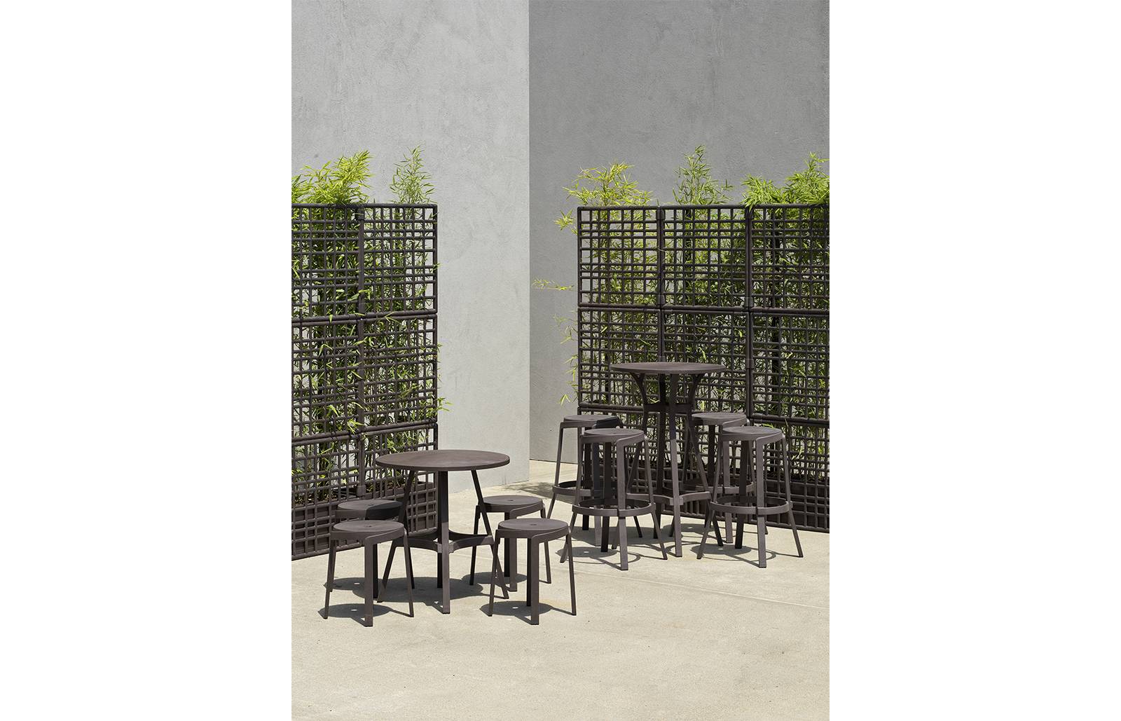 Nardi Stack Maxi Outdoor Stool Made in Italy Nardi Stack Maxi Outdoor Stool Made in Italy
