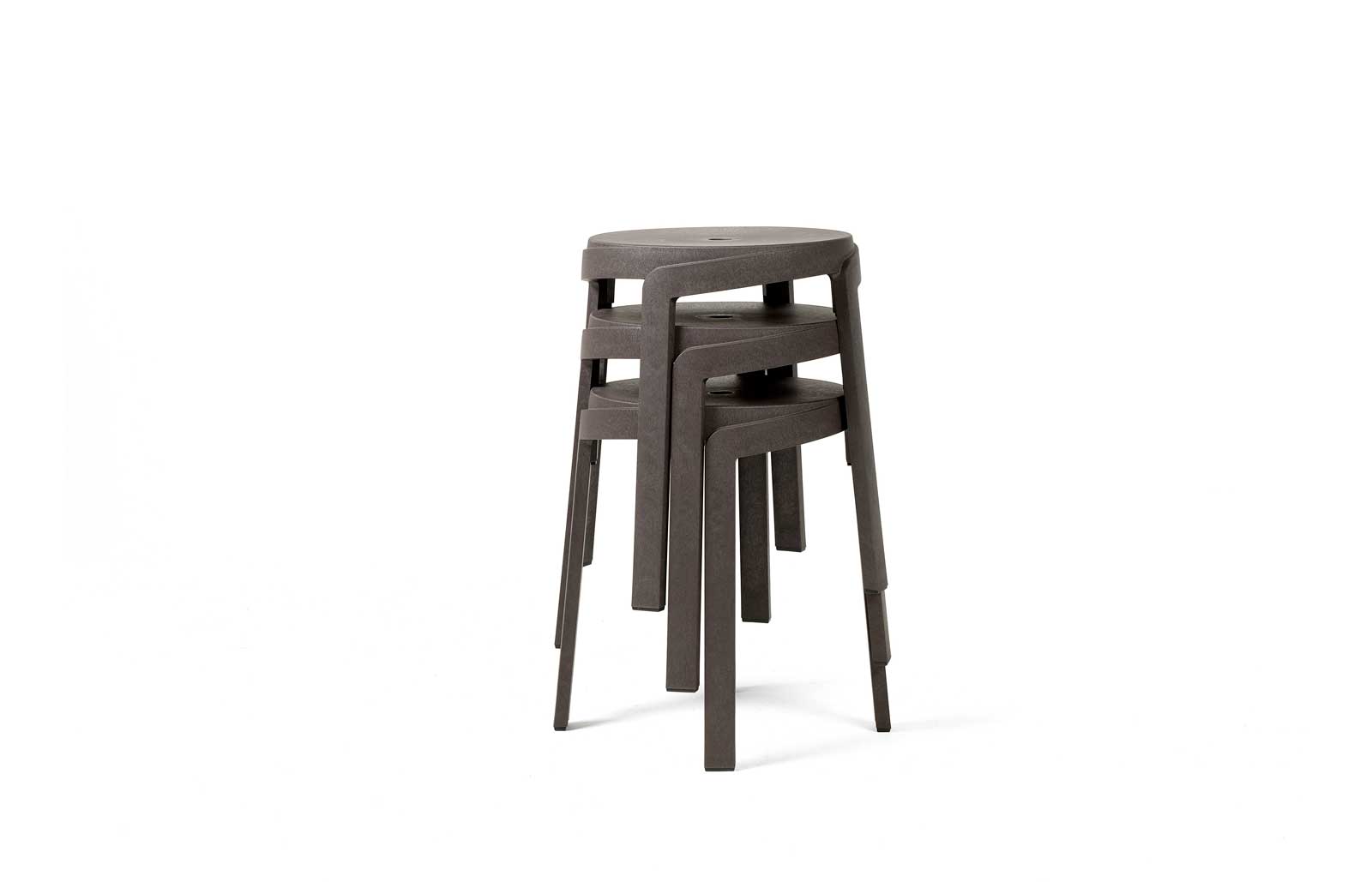 Nardi Stack Mini Outdoor Stool Made in Italy Nardi Stack Mini Outdoor Stool Made in Italy