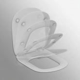 Villeroy Avento copriwater soft-close a sgancio rapido 9M77C101 - white alpin
