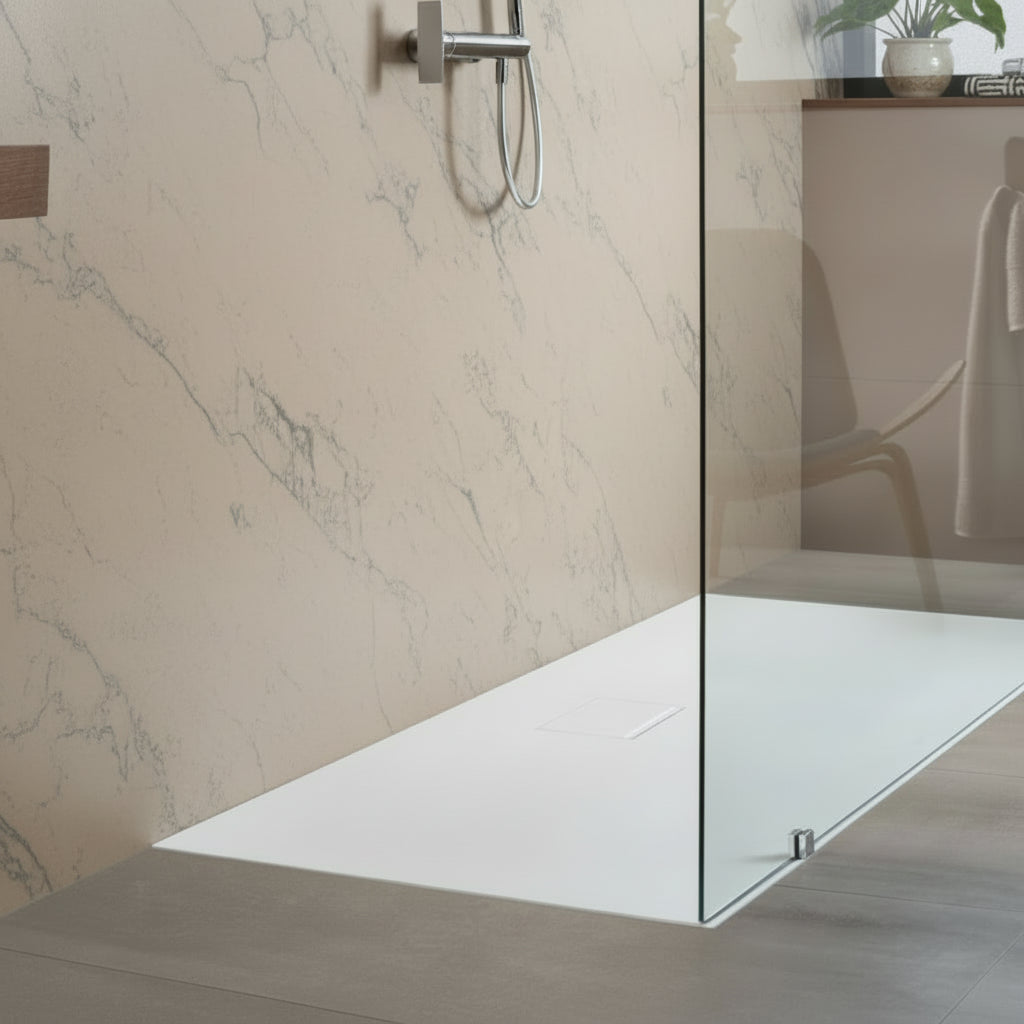 Villeroy Squaro Infinity piatto doccia 120x80cm UDQ1280SQI2V-41- Edelweiss