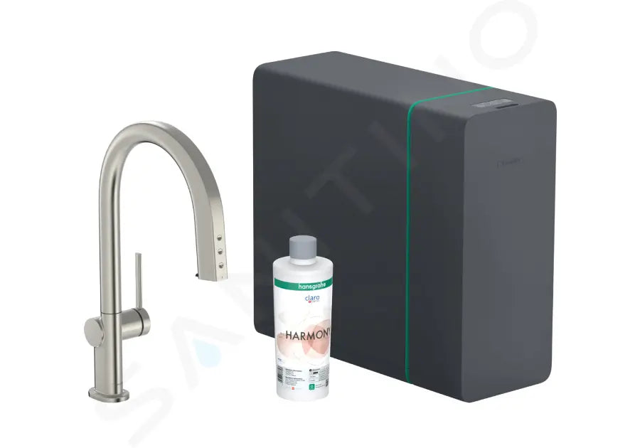 Hansgrohe Aqittura M91 SodaSystem rubinetto cucina con doccetta estraibile 76836 Hansgrohe Aqittura M91 SodaSystem rubinetto cucina con doccetta estraibile 76836
