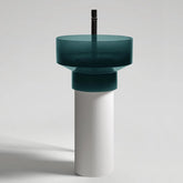 Antonio Lupi Borghi lavabo tondo su colonna