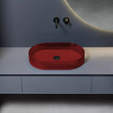 Antonio Lupi Nabatei lavabo da appoggio ovale NBT060C