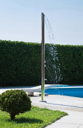 Bossini Aquabambù colonna doccia da esterno con cascata e lavapiedi L00860