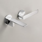 Cea Design Ayla rubinetto lavabo a parete progressivo con bocca 125mm AYL01 + PWF22