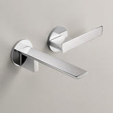 Cea Design Ayla rubinetto lavabo a parete progressivo con bocca 155mm AYL02 + PWF22