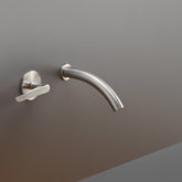 Cea Design Flag rubinetto lavabo progressivo a parete bocca 125mm FLG05 + PTR03