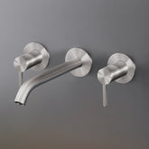 Cea Design Innovo rubinetto lavabo a parete 3 fori con canna 215mm INV32 + UCS10