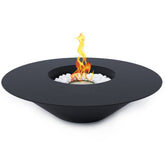 Divina Fire Santorini camino a bioetanolo da giardino nero DF91662