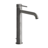 Gessi 316 Intreccio rubinetto lavabo alto con piletta 54103