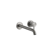 Gessi 316 Intreccio rubinetto lavabo a parete lunghezza bocca personalizzabile 54189