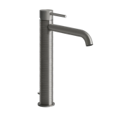 Gessi 316 Trame rubinetto lavabo alto con piletta 54303
